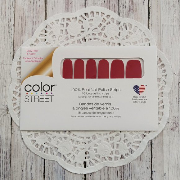Color Street 100% Nail Polish Strips Munich Mulberry RETIRED - Picture 3 of 7